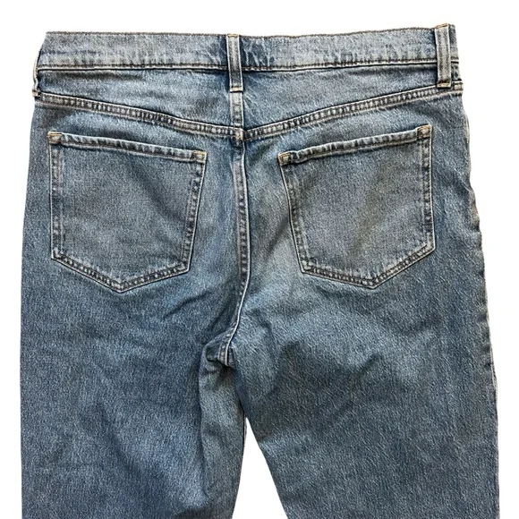 BANANA REPUBLIC Women’s Medium Wash Cuffed Slouch Jeans Size 30/10 - Picture 6 of 6